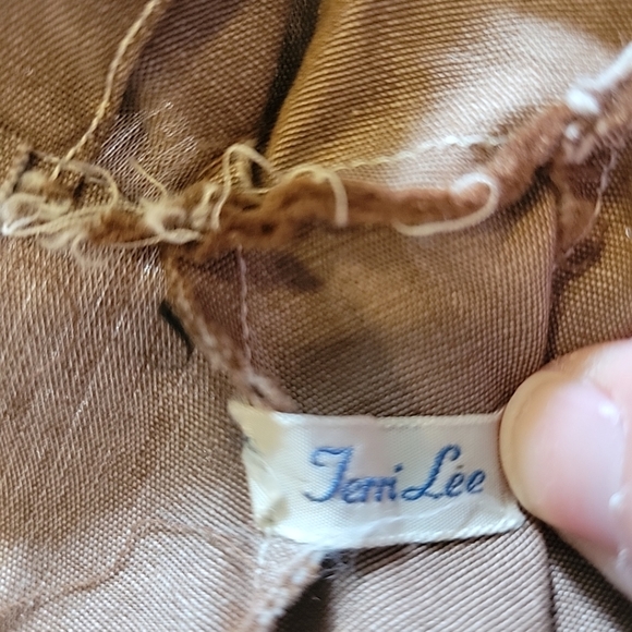 RARE Antique TERRI LEE Co 11-956 Official BROWNIE SCOUT Green doll Girl OUTFIT - Picture 3 of 11